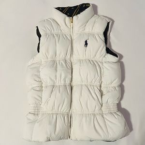Brand New Ralph Lauren Girls Double-Sided Vest